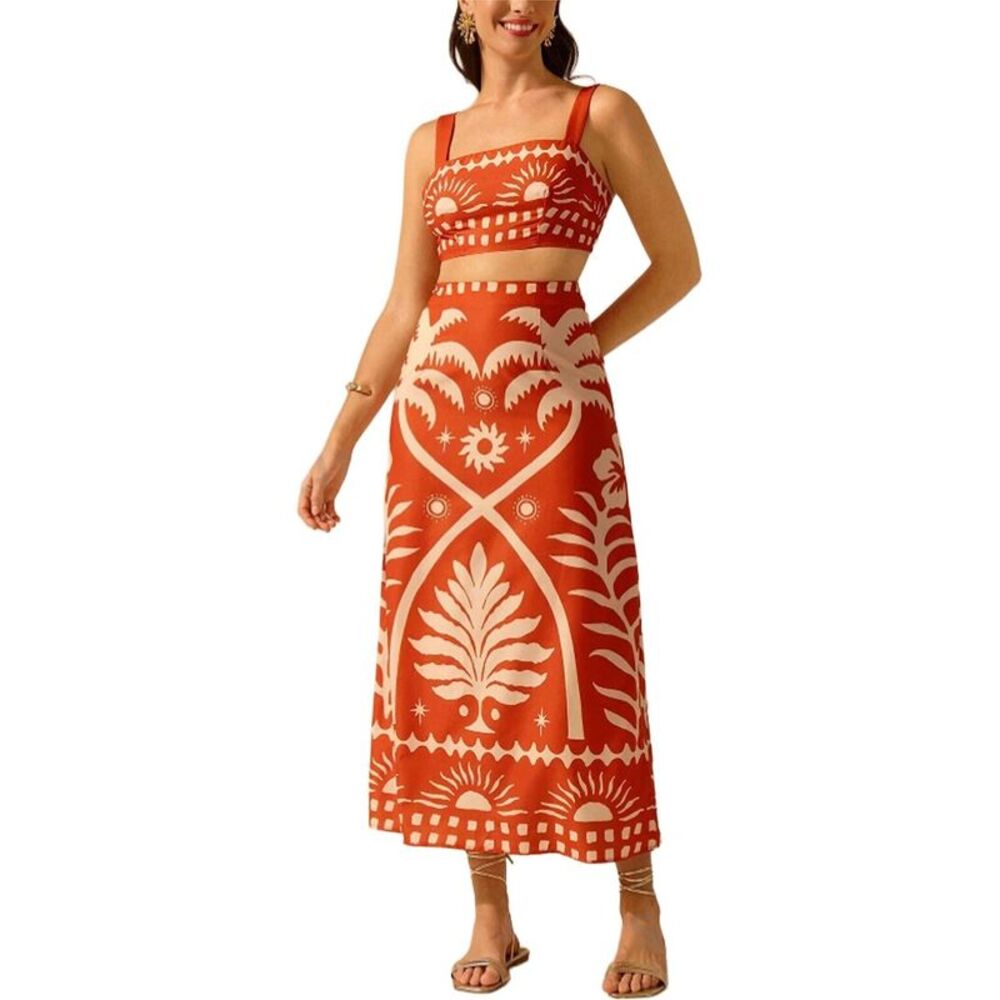Deli S Womens  2Pc Top & Skirt Set